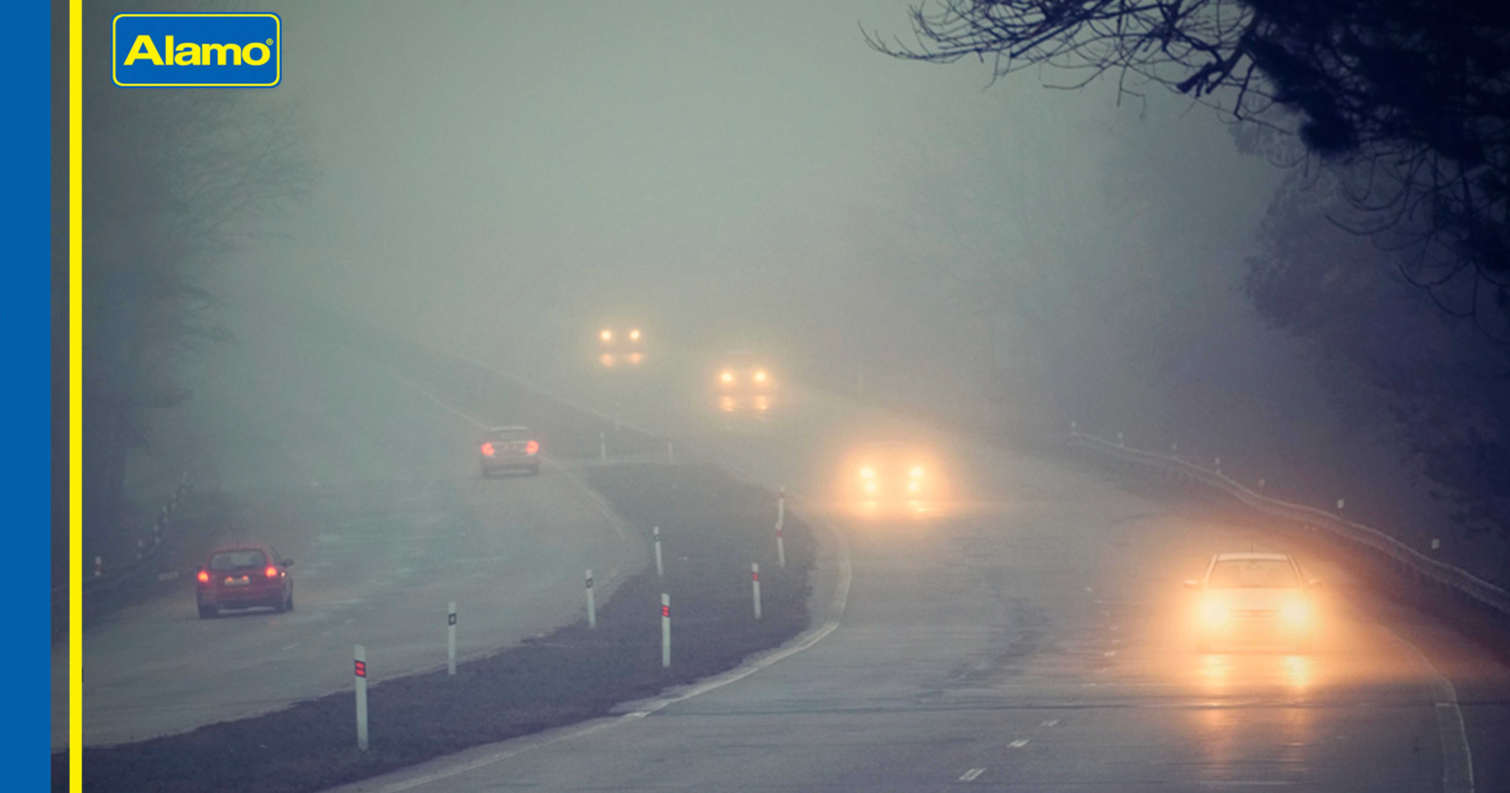 Consejos para manejar con neblina
